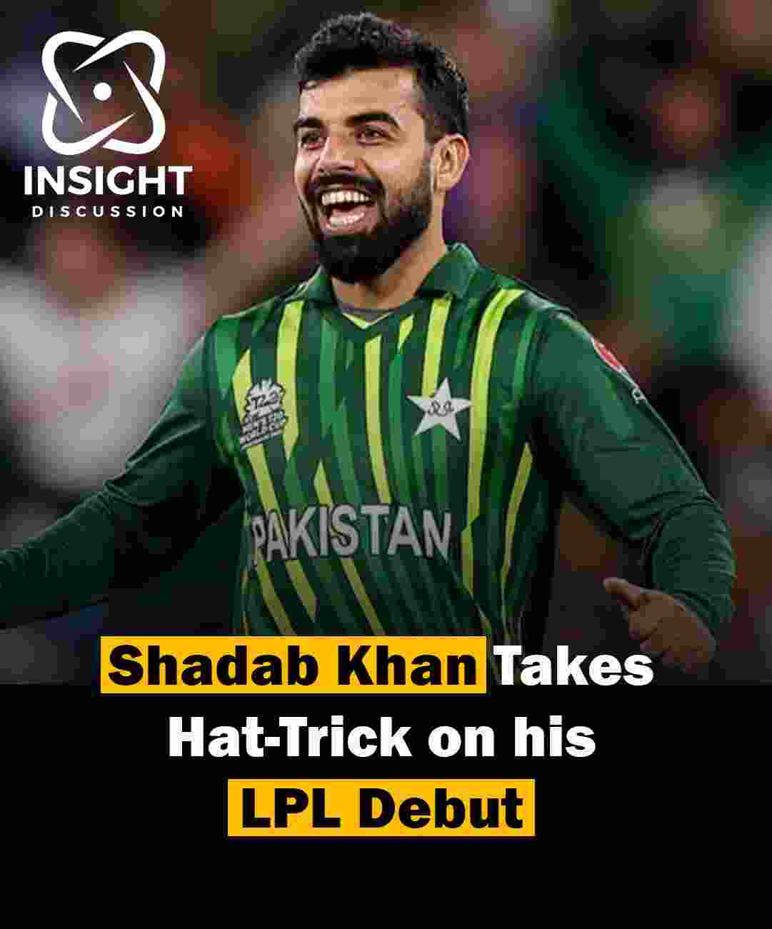 Shadab Khan’s Hat-Trick Heroics Ignite Colombo Strikers’ LPL Debut