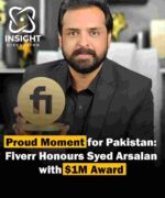 Syed Arsalan Ali Shah Tech Visionary and Founder of Connected Pakistan, Honored with $1M Plaque from Fiverr