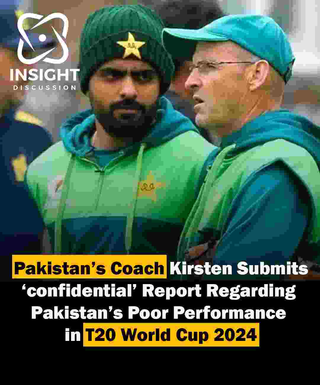 Pakistan’s White-Ball Coach Gary Kirsten Submits Confidential Report on T20 World Cup 2024 Performance