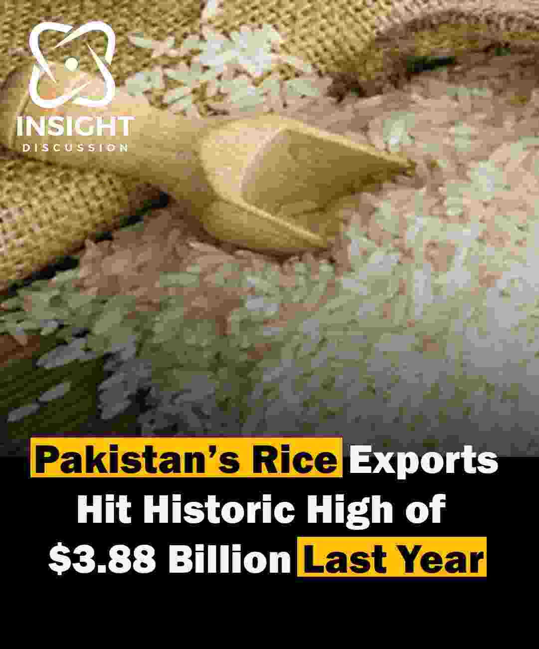 Pakistan's Rice Sector Hits Historic $3.88 Billion Export Milestone Strategic Marketing and Global Trends Propel Growth