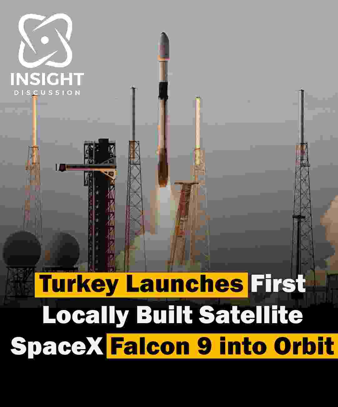 Turkey Launches First Domestically-Produced Communications Satellite, Turksat 6A, Marking a New Era in Space Capabilities