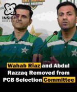 PCB Removes Wahab Riaz and Abdul Razzaq from Selection Committee Amidst Major Overhaul