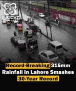 Record-Breaking Rainfall Deluges Lahore, Posing Flooding Risks Across Punjab