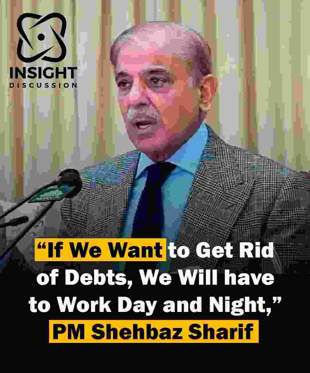 PM Shehbaz Sharif Eradicating Debts Requires Relentless Effort