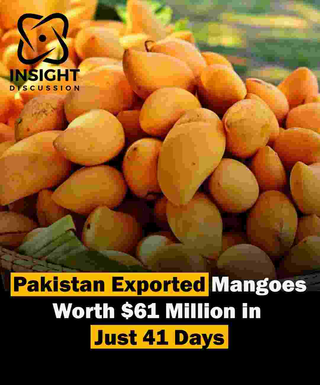 Pakistan’s Mango Exports Surge in 2024 Amid Growing Global Demand