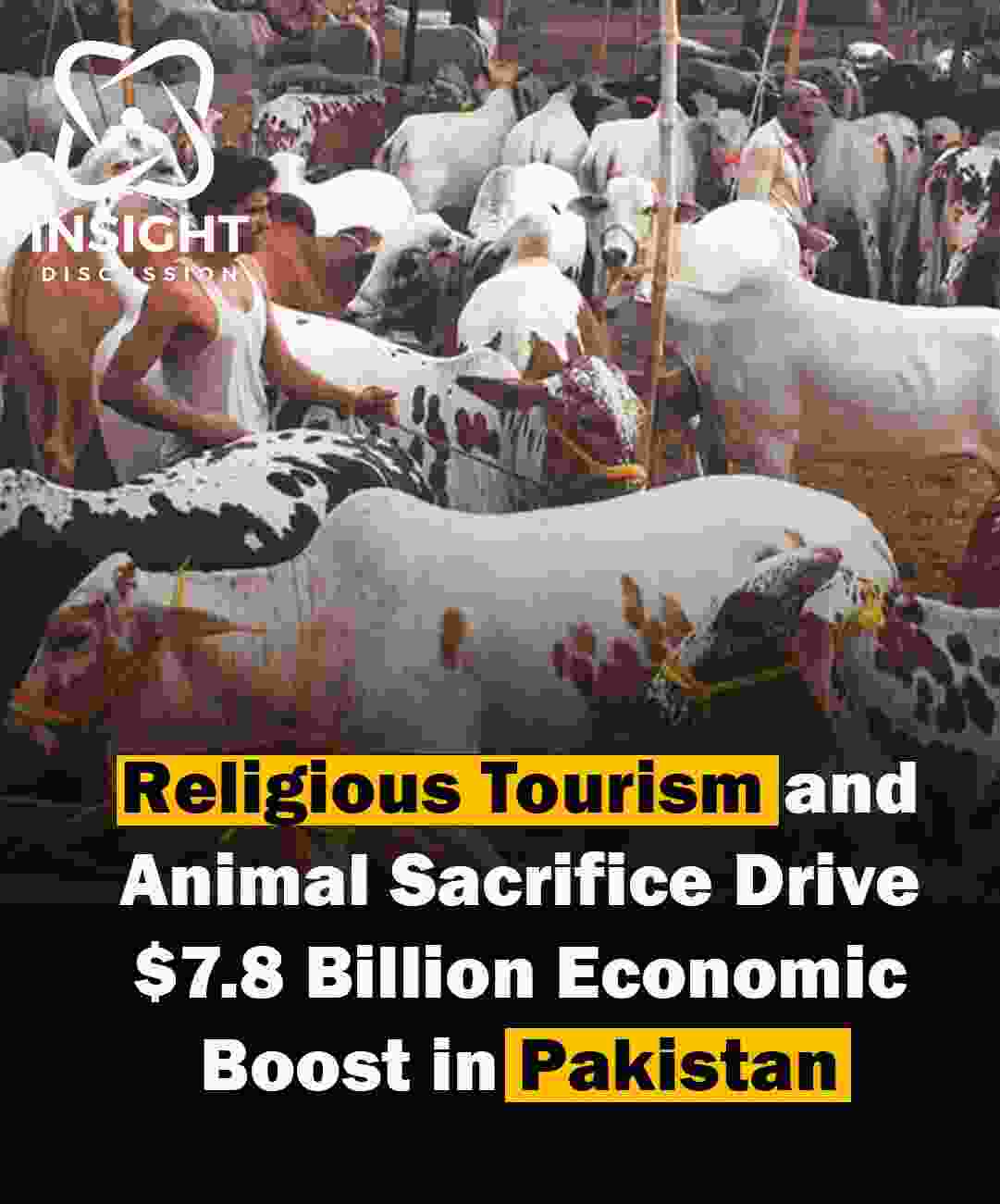 Pakistan’s Economy Thrives with $7.8 Billion Annual Boost from Religious Tourism and Eid-ul-Adha Sacrifices