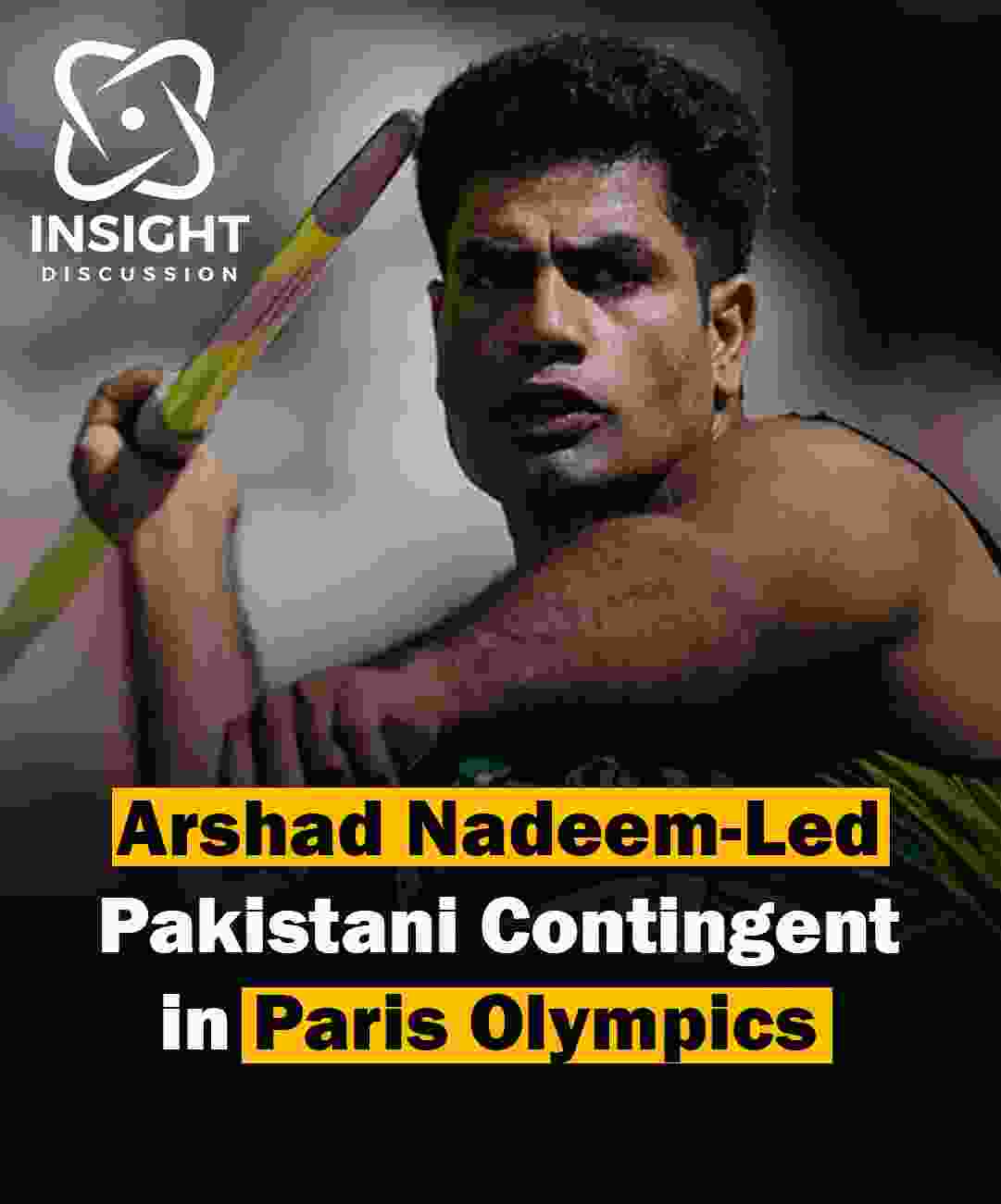 Arshad Nadeem Leads Proud Pakistani Delegation at Paris Olympics 2024