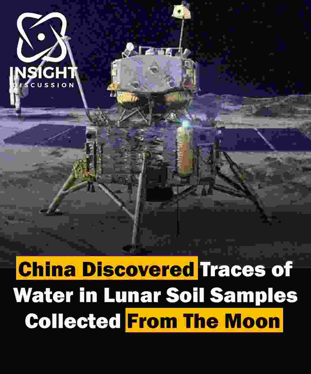 Chang'e-5 Mission Uncovers Traces of Water in Lunar Soil, Igniting Plans for Permanent Moon Missions