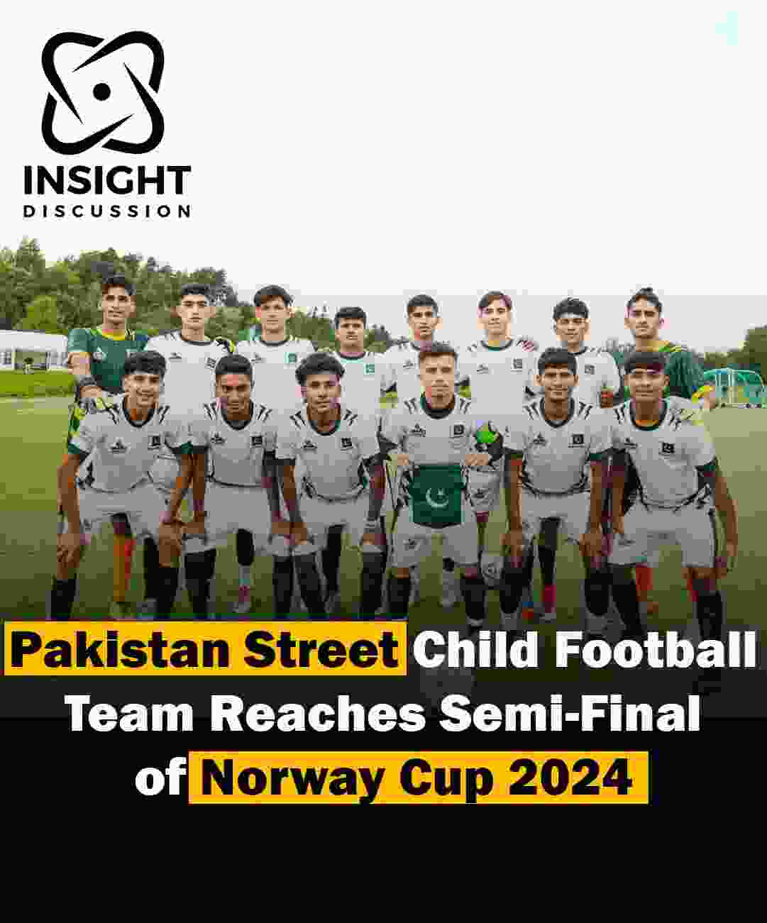 Pakistan’s Street Child Football Team Advances to Semi-Finals with Thrilling 3-2 Victory Over Germany