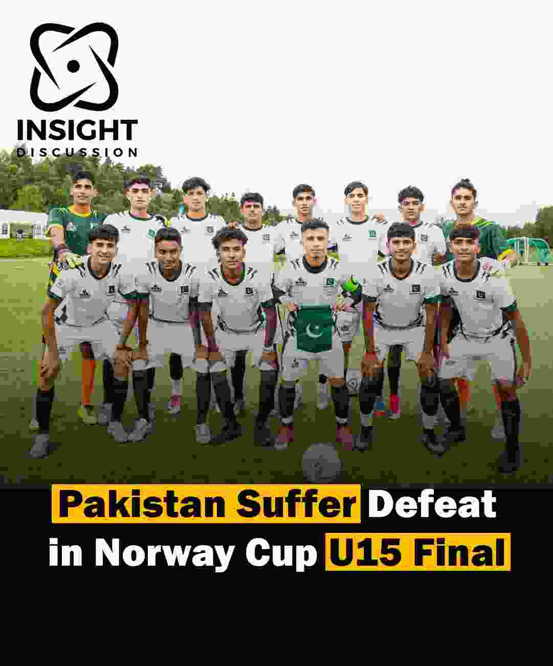 Pakistan’s U15 Football Team Narrowly Misses Norway Cup 2024